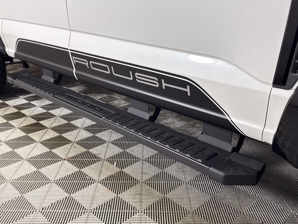 2026 Star White Metallic Tri-Coat Ford Super Duty F-250 SRW ROUSH 4X4 Truck