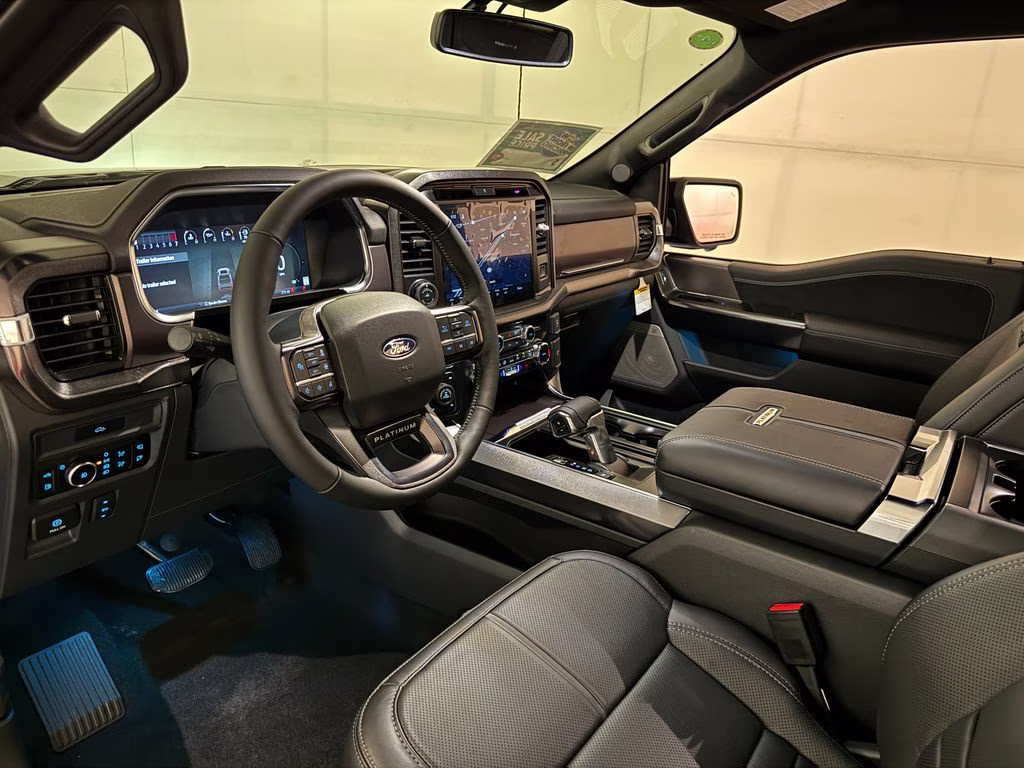 2026 Antimatter Blue Metallic Ford F-150 Platinum 4X4 Truck