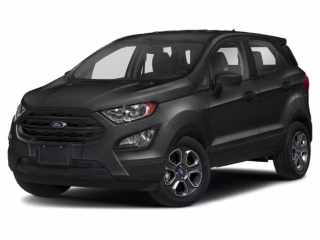 2018 Shadow Black Ford EcoSport S FWD SUV