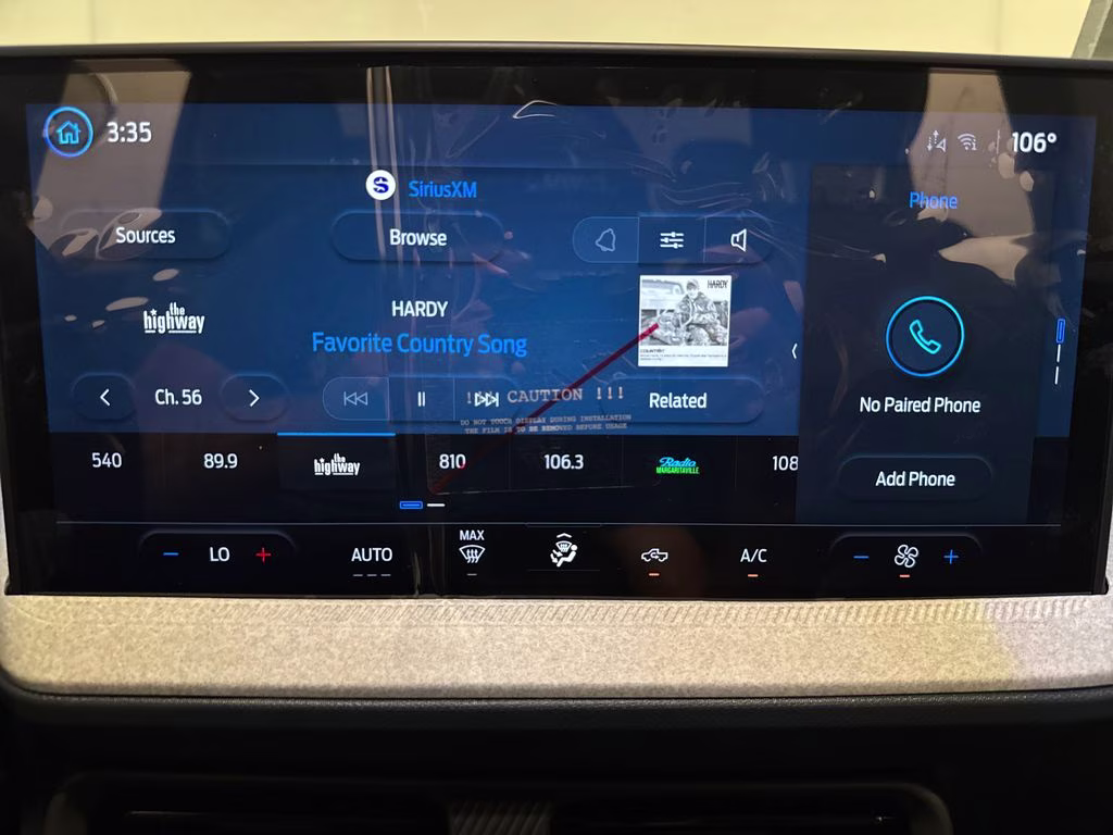 2026 Velocity Blue Ford Maverick XLT FWD Truck