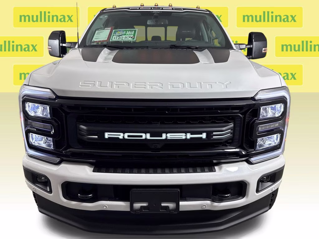 2026 Star White Metallic Tri-Coat Ford Super Duty F-250 SRW ROUSH 4X4 Truck