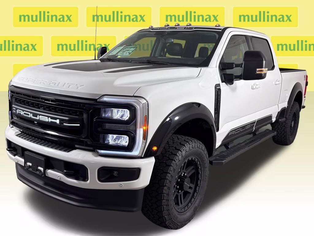 2026 Star White Metallic Tri-Coat Ford Super Duty F-250 SRW ROUSH 4X4 Truck