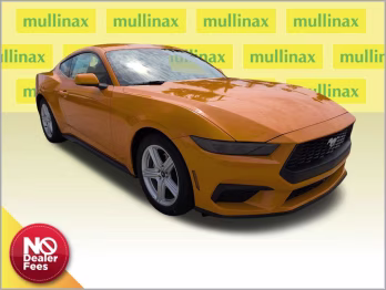 2026 Orange Fury Metallic Tri-Coat Ford Mustang EcoBoost RWD Coupe