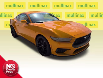 2026 Orange Ford Mustang EcoBoost RWD Coupe