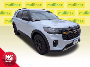 2026 Space White Metallic Ford Explorer Tremor 4X4 SUV