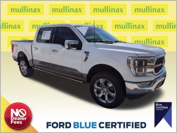 2022 Star White Metallic Tri-Coat Ford F-150 King Ranch 4X4 Truck