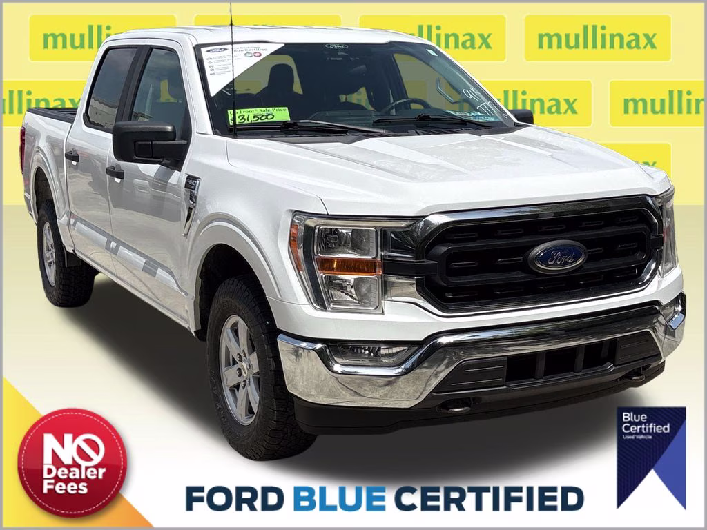 2021 Oxford White Ford F-150 XLT 4X4 Truck