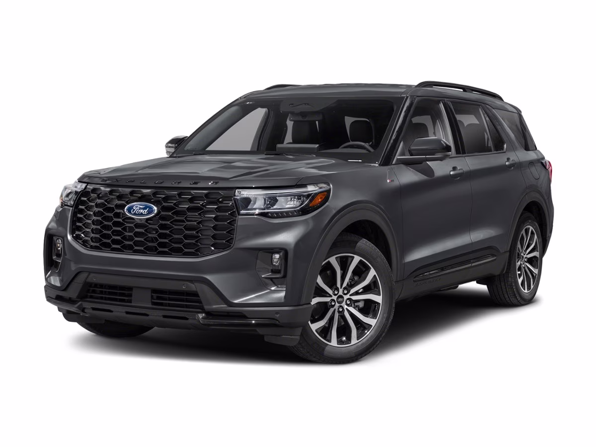 2025 White Metallic Ford Explorer Active RWD SUV
