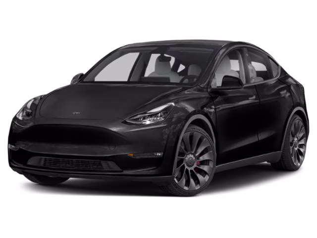 2023 Black Tesla Model Y Long Range AWD SUV