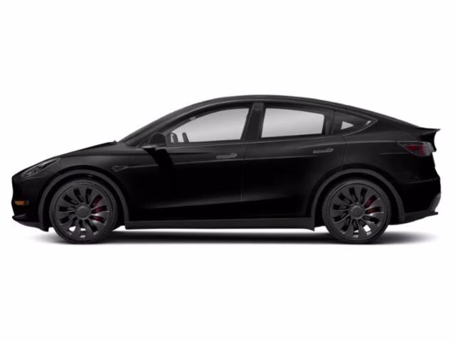 2023 Black Tesla Model Y Long Range AWD SUV