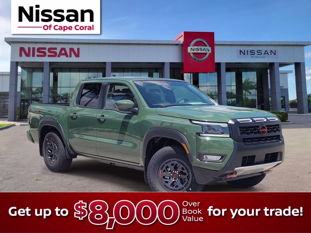 2026 Tactical Green Metallic Nissan Frontier PRO-X RWD Truck