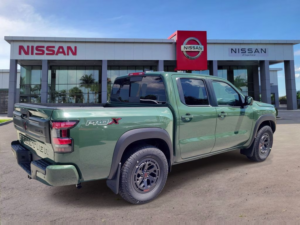 2026 Tactical Green Metallic Nissan Frontier PRO-X RWD Truck