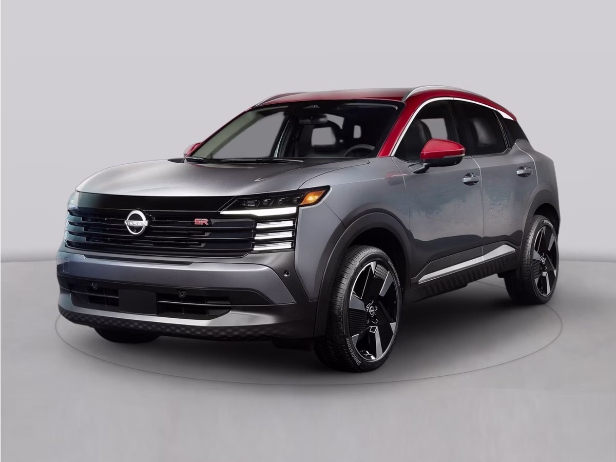 2026 Gun Metallic/Scarlet Ember Tintcoat Nissan Kicks SR FWD SUV