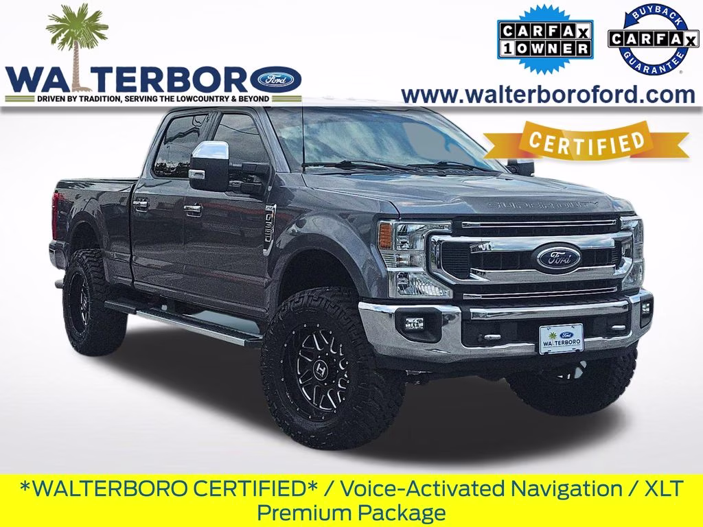 2022 Carbonized Gray Metallic Ford Super Duty F-350 SRW XLT 4X4 Truck
