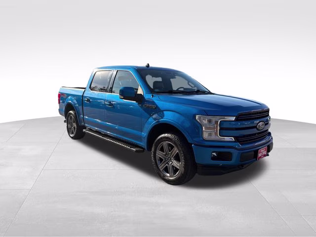 2020 Blue Ford F-150 Lariat 4X4 Truck