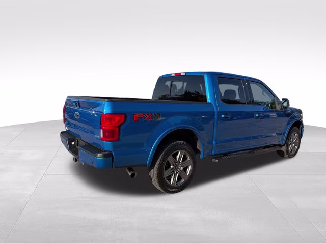 2020 Blue Ford F-150 Lariat 4X4 Truck