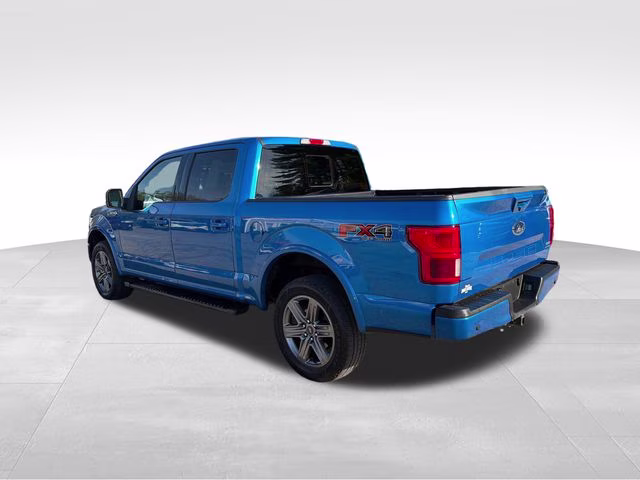 2020 Blue Ford F-150 Lariat 4X4 Truck