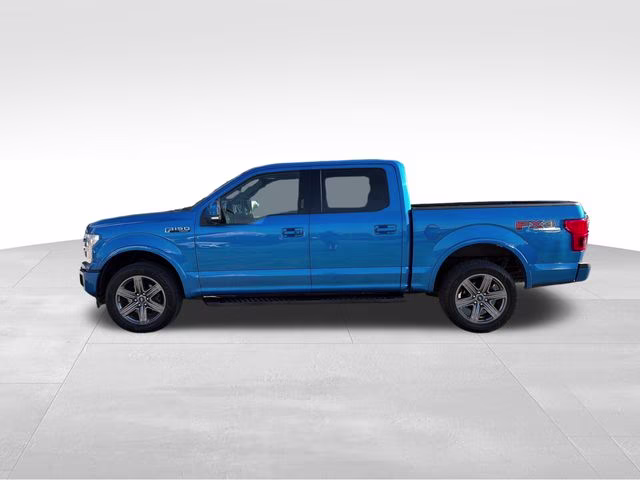 2020 Blue Ford F-150 Lariat 4X4 Truck