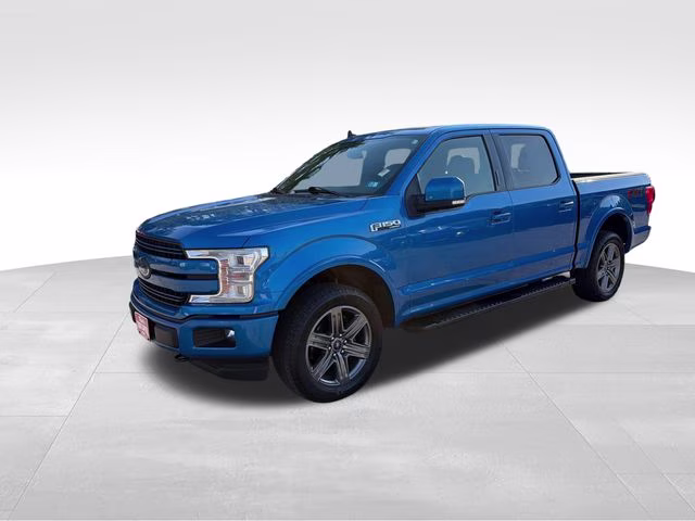 2020 Blue Ford F-150 Lariat 4X4 Truck