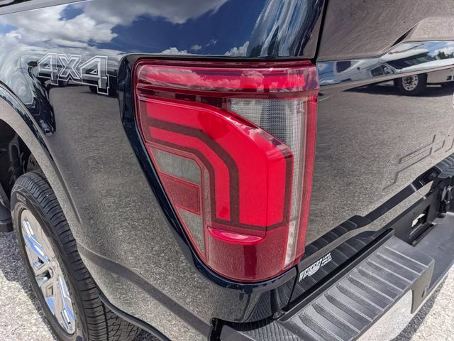 2024 Blue Metallic Ford F-150 Lariat 4X4 Truck
