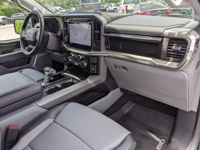 2024 Blue Metallic Ford F-150 Lariat 4X4 Truck
