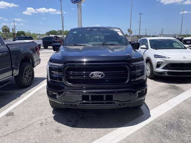 2025 Black Metallic Ford F-150 Lariat 4X4 Truck