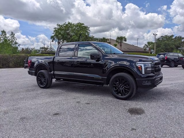 2025 Black Metallic Ford F-150 Lariat 4X4 Truck