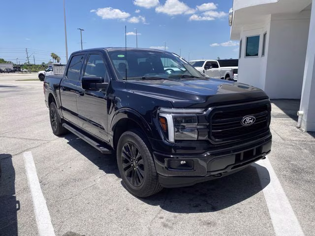 2025 Black Metallic Ford F-150 Lariat 4X4 Truck