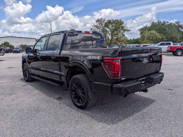 2025 Black Metallic Ford F-150 Lariat 4X4 Truck