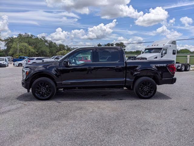2025 Black Metallic Ford F-150 Lariat 4X4 Truck