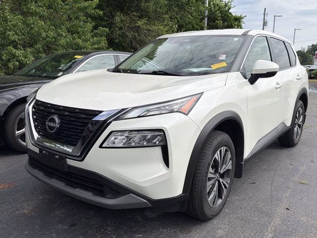 2023 Pearl White Tricoat Nissan Rogue SV AWD SUV