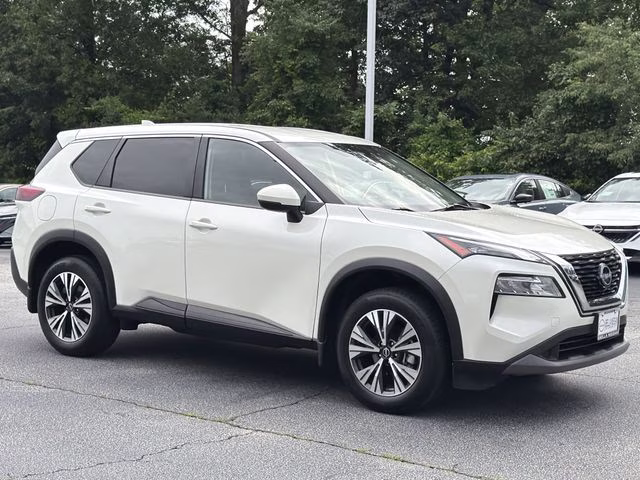 2023 Pearl White Tricoat Nissan Rogue SV AWD SUV