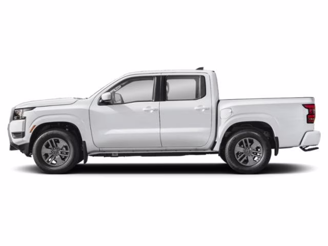 2025 Glacier White Nissan Frontier SV RWD Truck