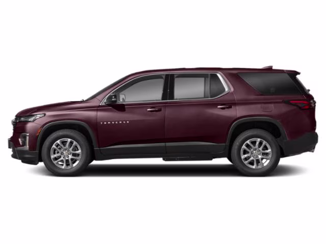 2022 Black Cherry Metallic Chevrolet Traverse LT FWD SUV
