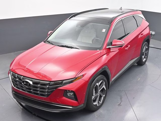 2023 Calypso Red Hyundai Tucson Limited FWD SUV