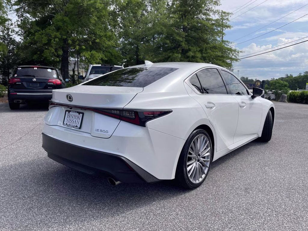 2024 White Pearl Lexus IS 300 RWD Sedan