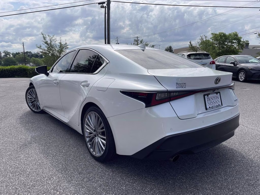 2024 White Pearl Lexus IS 300 RWD Sedan