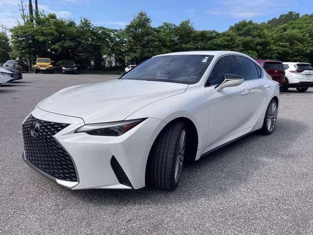 2024 White Pearl Lexus IS 300 RWD Sedan