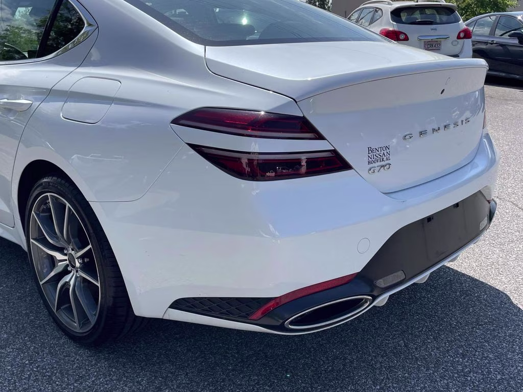 2025 Uyuni White Genesis G70 2.5T RWD Sedan