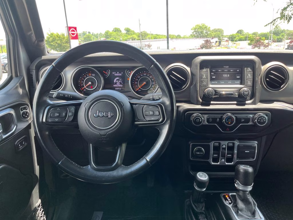 2018 Billet Silver Metallic Clearcoat Jeep Wrangler Unlimited Sport S 4X4 SUV