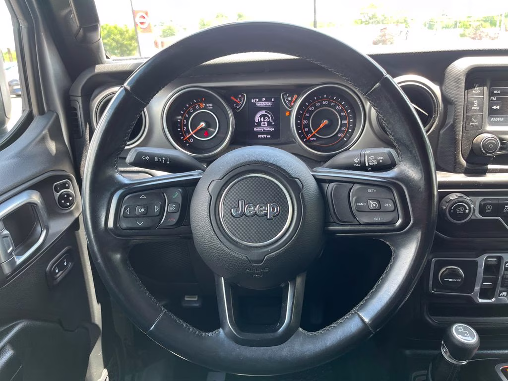 2018 Billet Silver Metallic Clearcoat Jeep Wrangler Unlimited Sport S 4X4 SUV