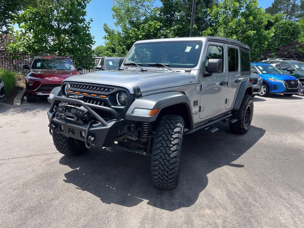 2018 Billet Silver Metallic Clearcoat Jeep Wrangler Unlimited Sport S 4X4 SUV