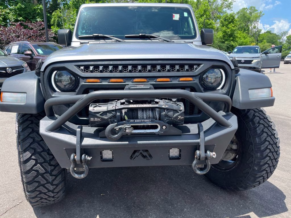 2018 Billet Silver Metallic Clearcoat Jeep Wrangler Unlimited Sport S 4X4 SUV
