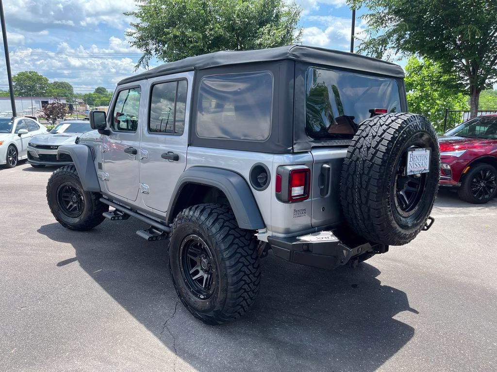 2018 Billet Silver Metallic Clearcoat Jeep Wrangler Unlimited Sport S 4X4 SUV