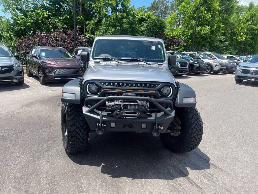 2018 Billet Silver Metallic Clearcoat Jeep Wrangler Unlimited Sport S 4X4 SUV