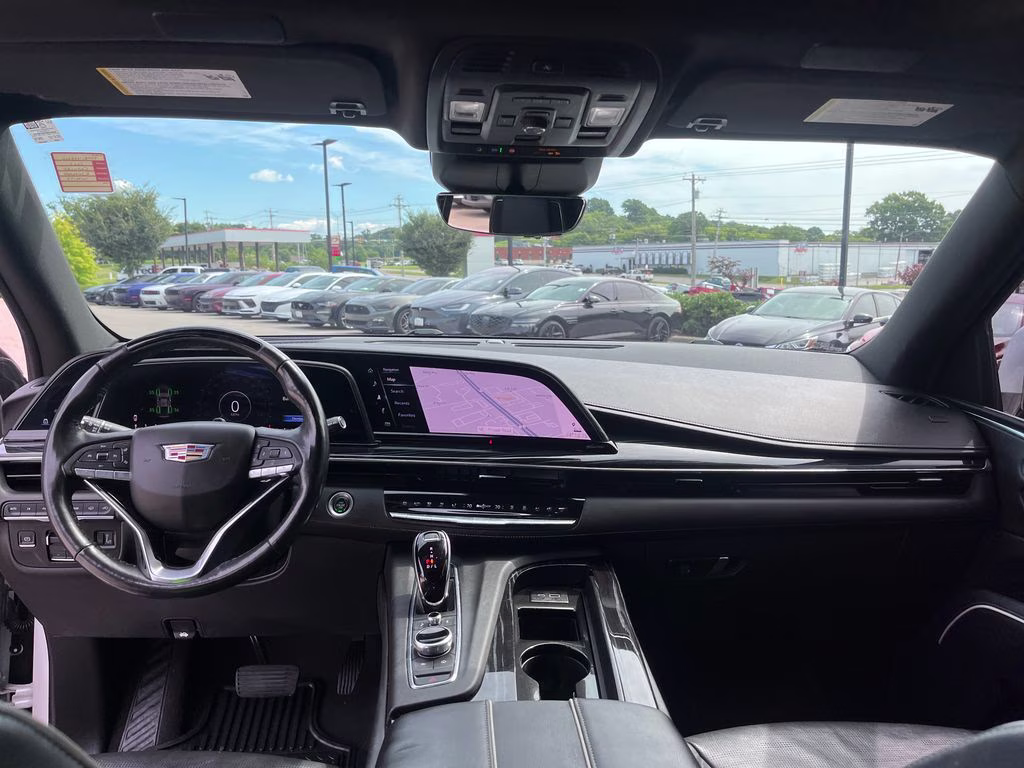 2021 Crystal White Tricoat Cadillac Escalade ESV Sport 4X4 SUV