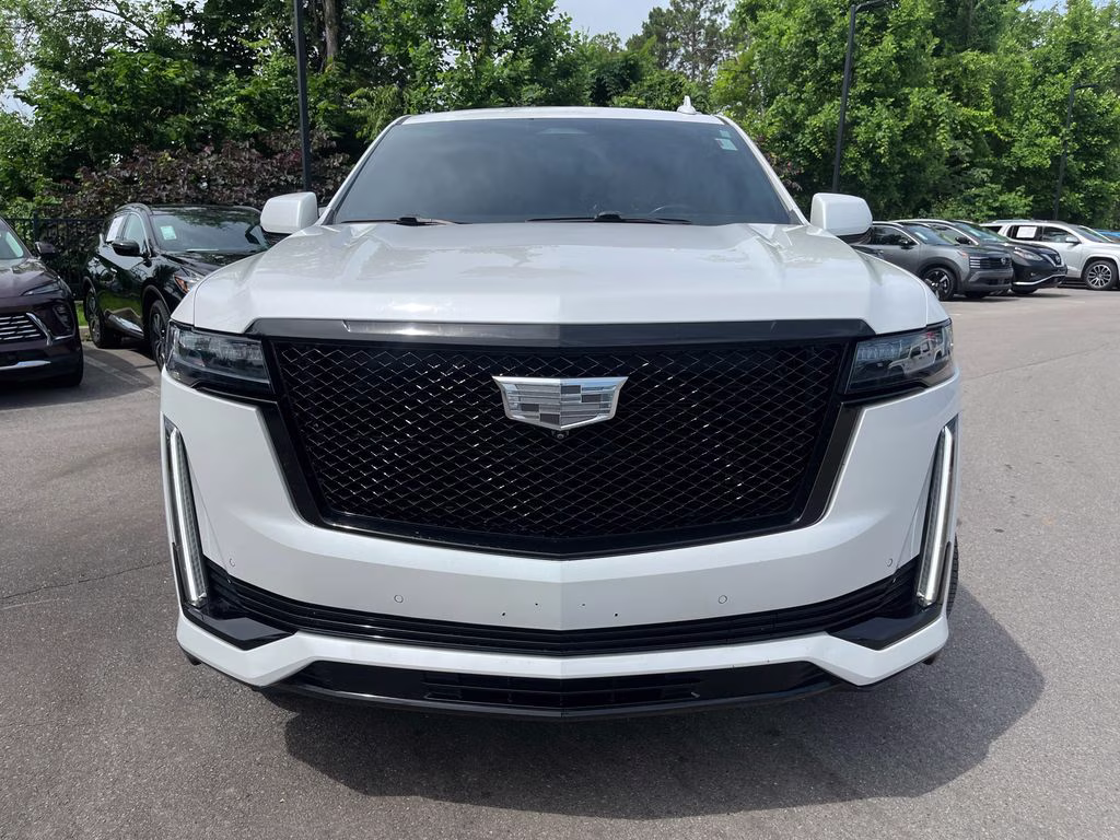 2021 Crystal White Tricoat Cadillac Escalade ESV Sport 4X4 SUV