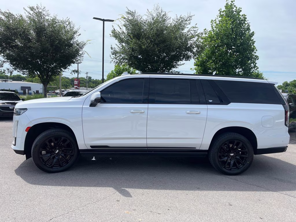 2021 Crystal White Tricoat Cadillac Escalade ESV Sport 4X4 SUV