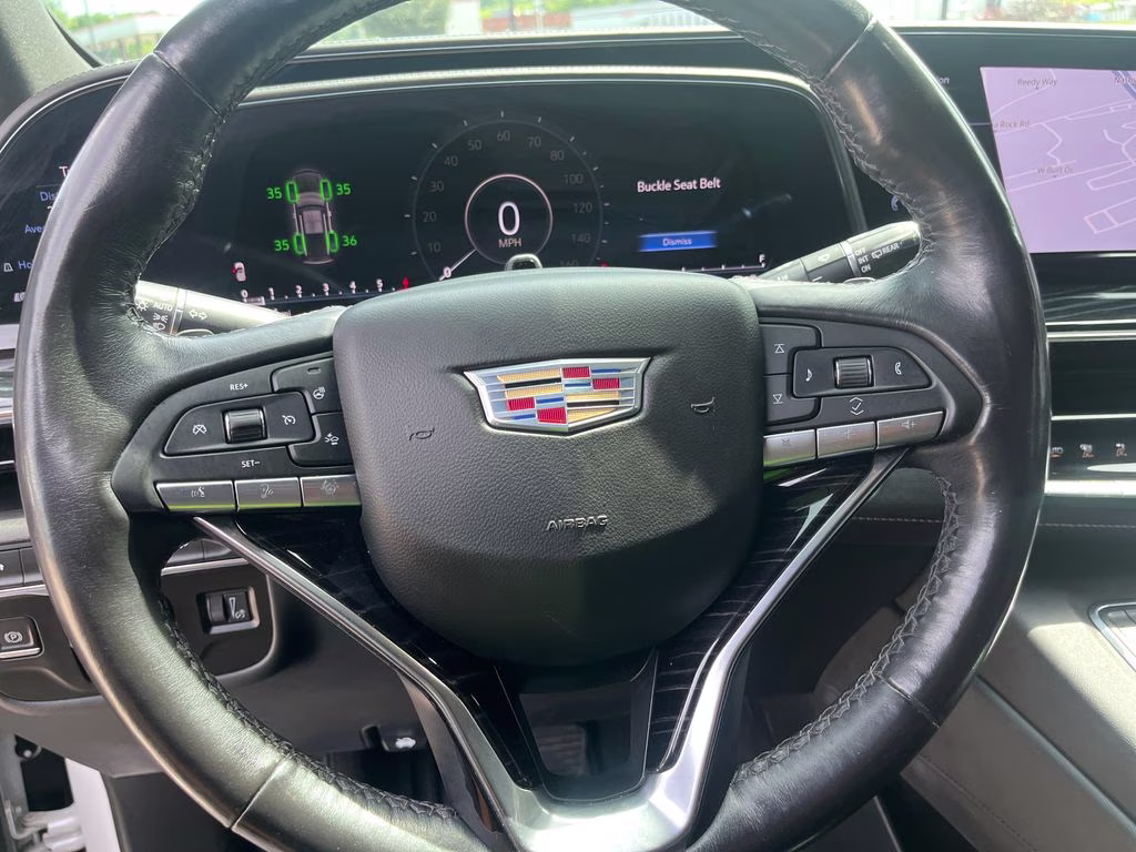 2021 Crystal White Tricoat Cadillac Escalade ESV Sport 4X4 SUV