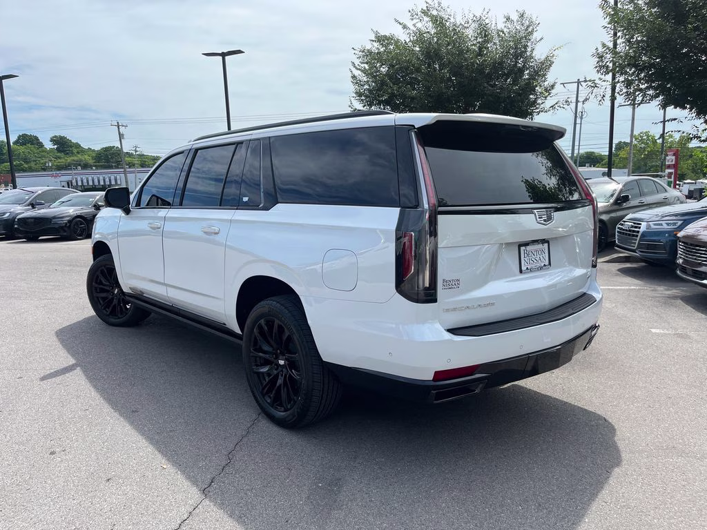 2021 Crystal White Tricoat Cadillac Escalade ESV Sport 4X4 SUV